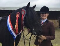 Sophie Cumbers and Waterside Black Prince