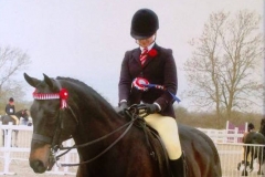 Tavillain ridden by Claudia Gale