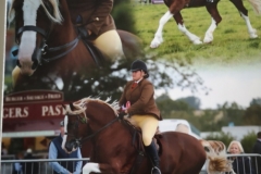 Heather comley and Renvarg Royal Flush