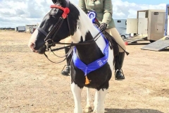 Rubiks Cube ridden by Victoria Turner