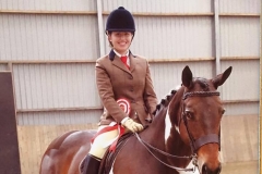 Lindeth Dream Catcher rider Jemima Kushner