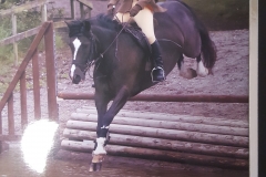 Nicola Hunt and Llanidan Black Velvet