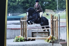 Charlotte Fear and Plas Glan yr Afon Llinos Ebrill