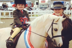 Woodend Marigold rider Lola Carabine