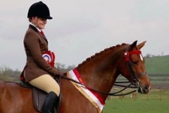 Caitlin Bradley and Firecrest C