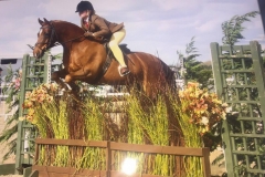 Courtney Baldwin riding bobby dazzler 111