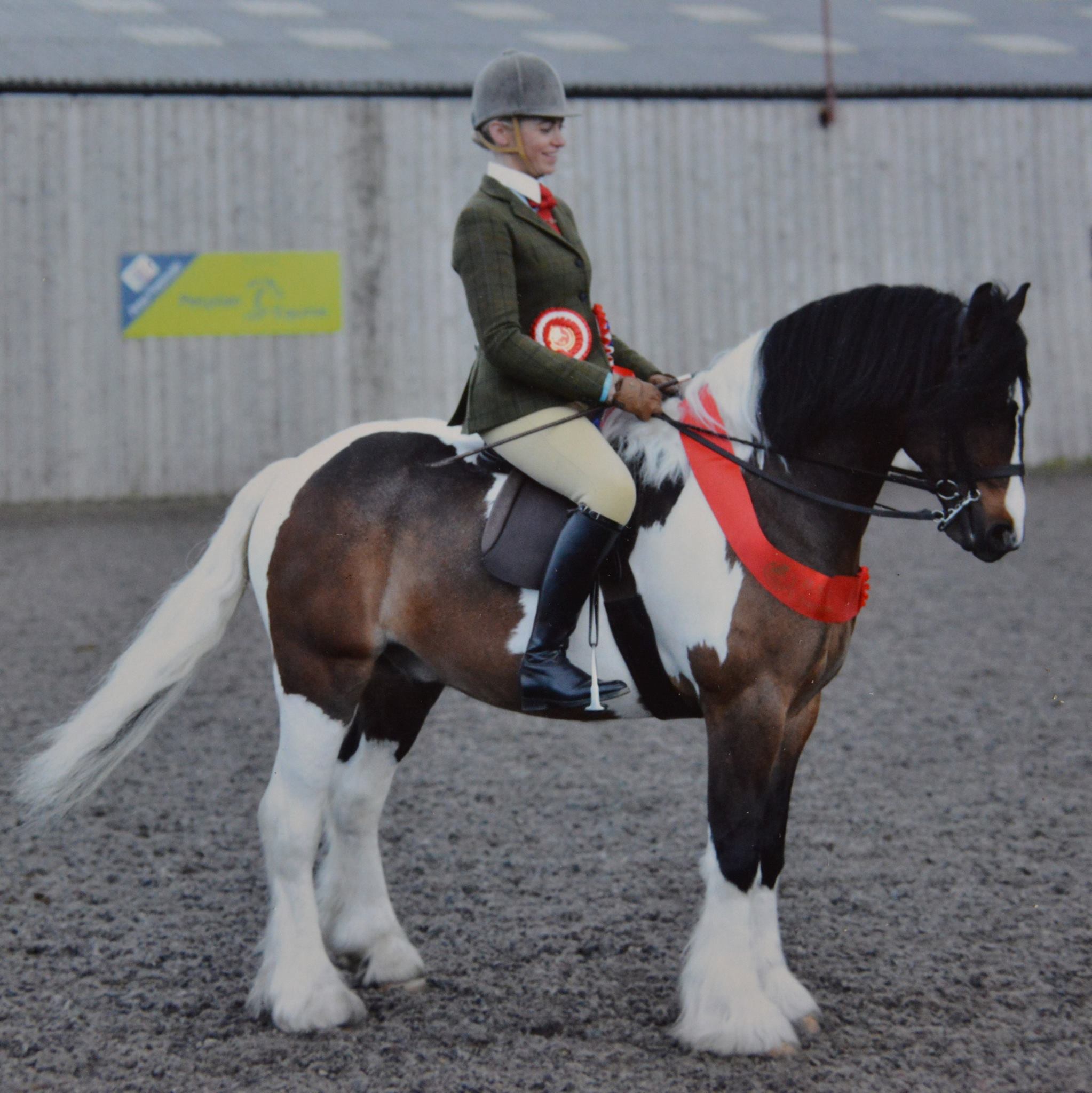 Burghwallis Razamatazz and Sue-Helen Shuttleworth