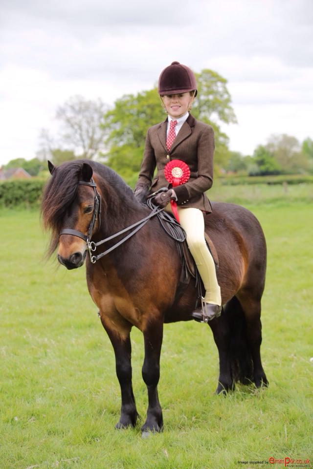 Zara Scudamore and Moortown Honey Boy