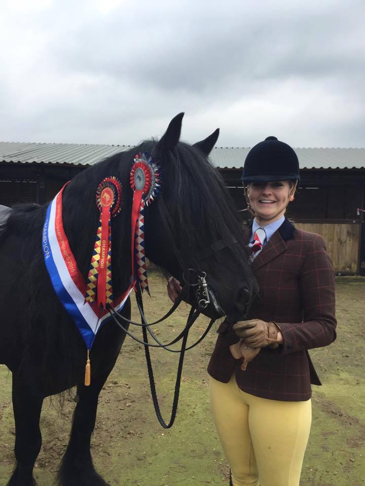 Sophie Cumbers and Waterside Black Prince