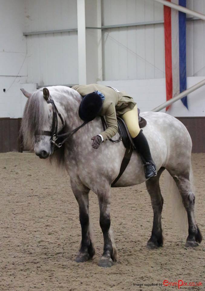 Ellie Bowen and Glenwestcastle Master Basil
