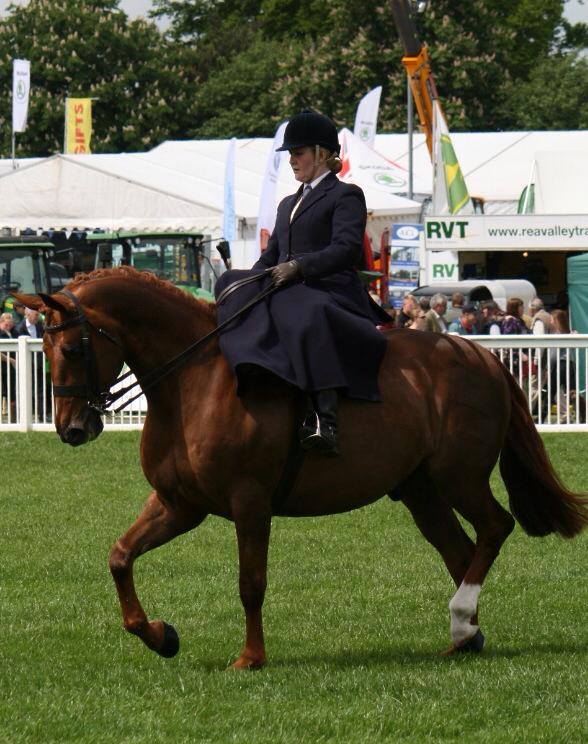 Lucy Eleanor Penrose riding Palindromic