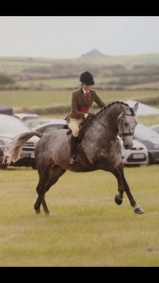 Charlotte Rees and Tooreeny Lad