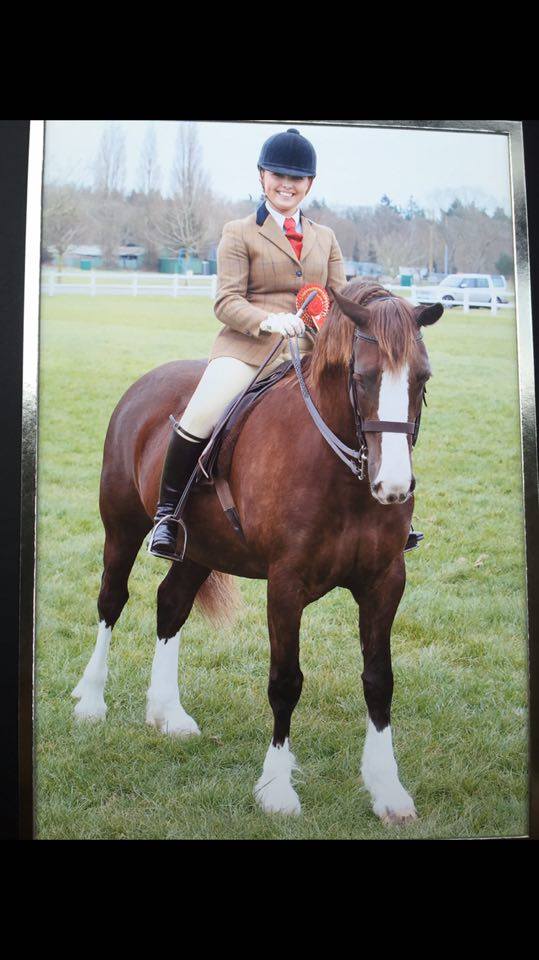 Haighmoor Prydferth rider Sophia Chambers