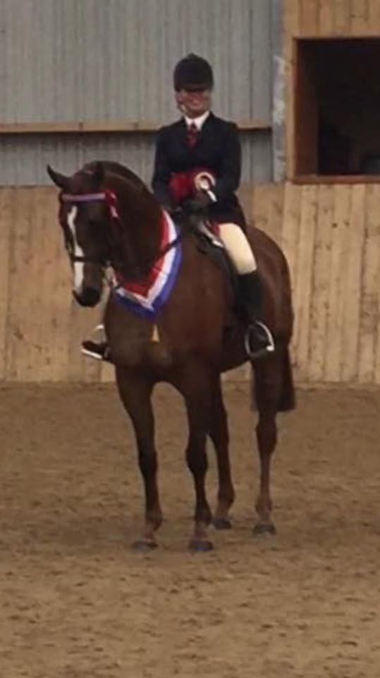 Roseberry Super Trouper rider Kirsty Pickles