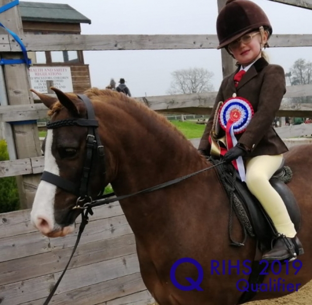 Felicity Watts and Greendown Harry