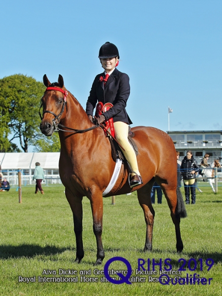 Aiva Dickie and Greenbarrow Picture Perfect