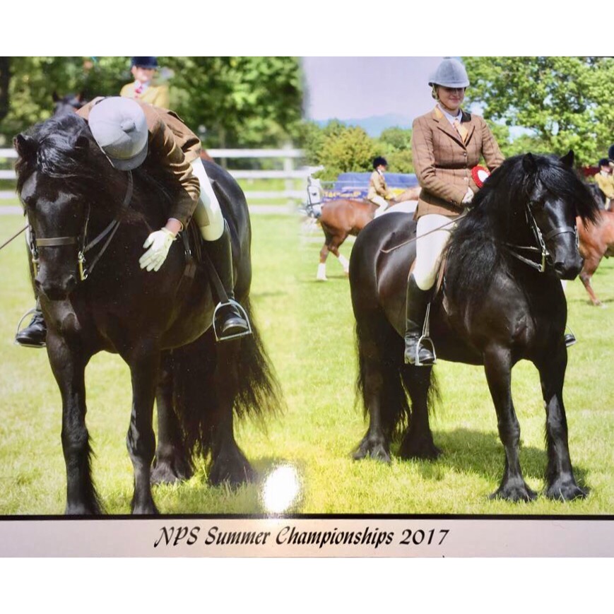 Poppy Fisher and Lunesdale Warrior Queen