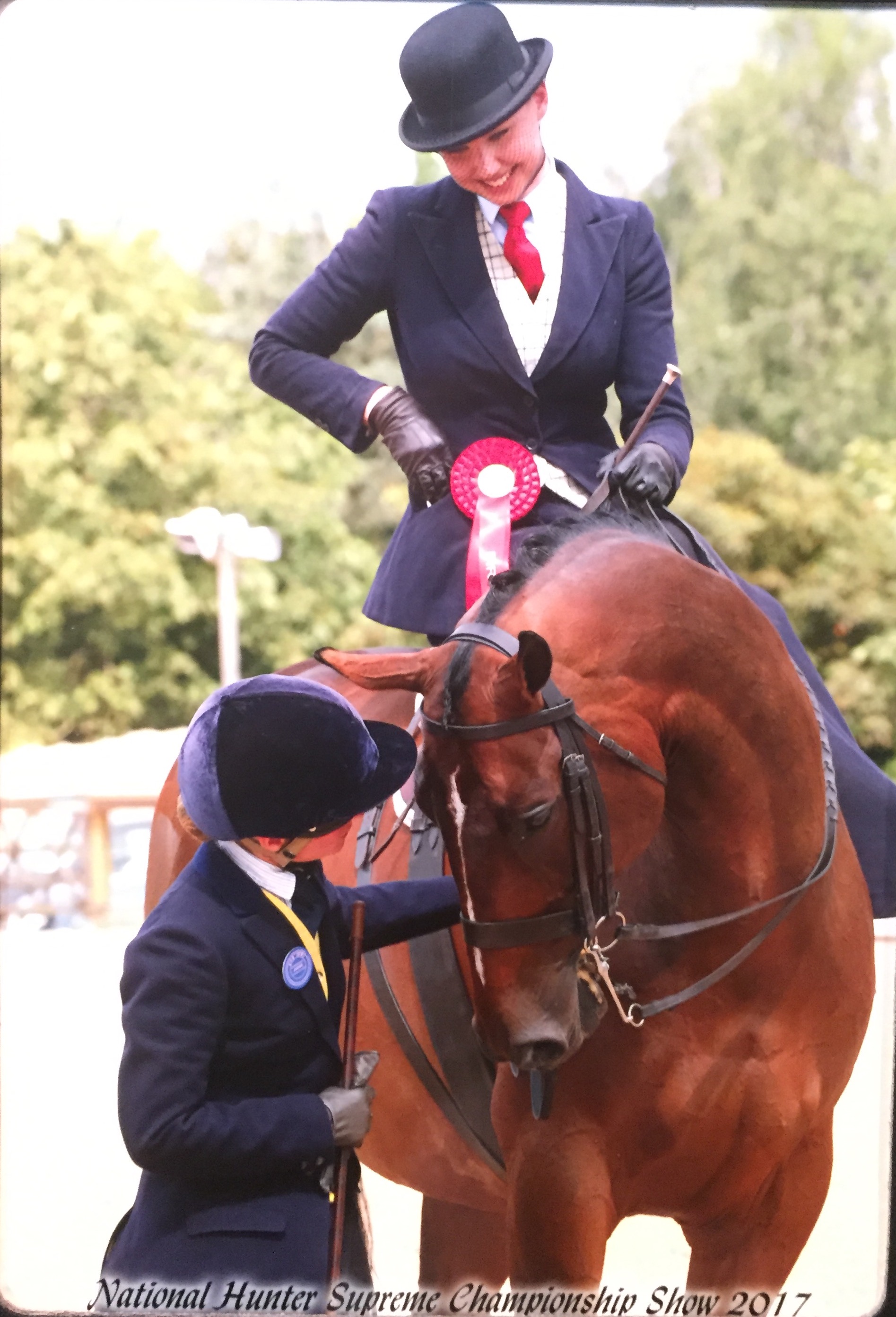 Lucinda Martin and Boss