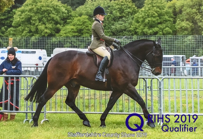Natasha Dolman and Parkhall Prince Charming