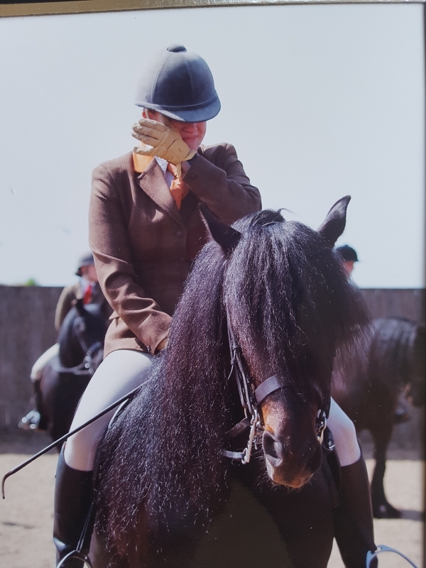 Hope Fisher and Foalskye Little Topper