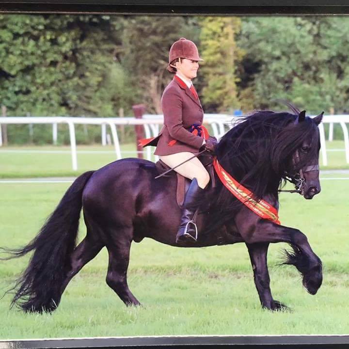 Bracklinn Jackpot and  Hayley Reynolds