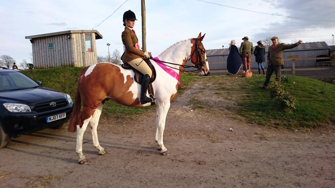 Smart Move lll rider Sarah Field