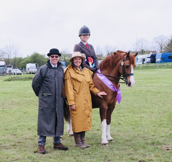 Charlotte Farrow and Cwmythan Easter Express 