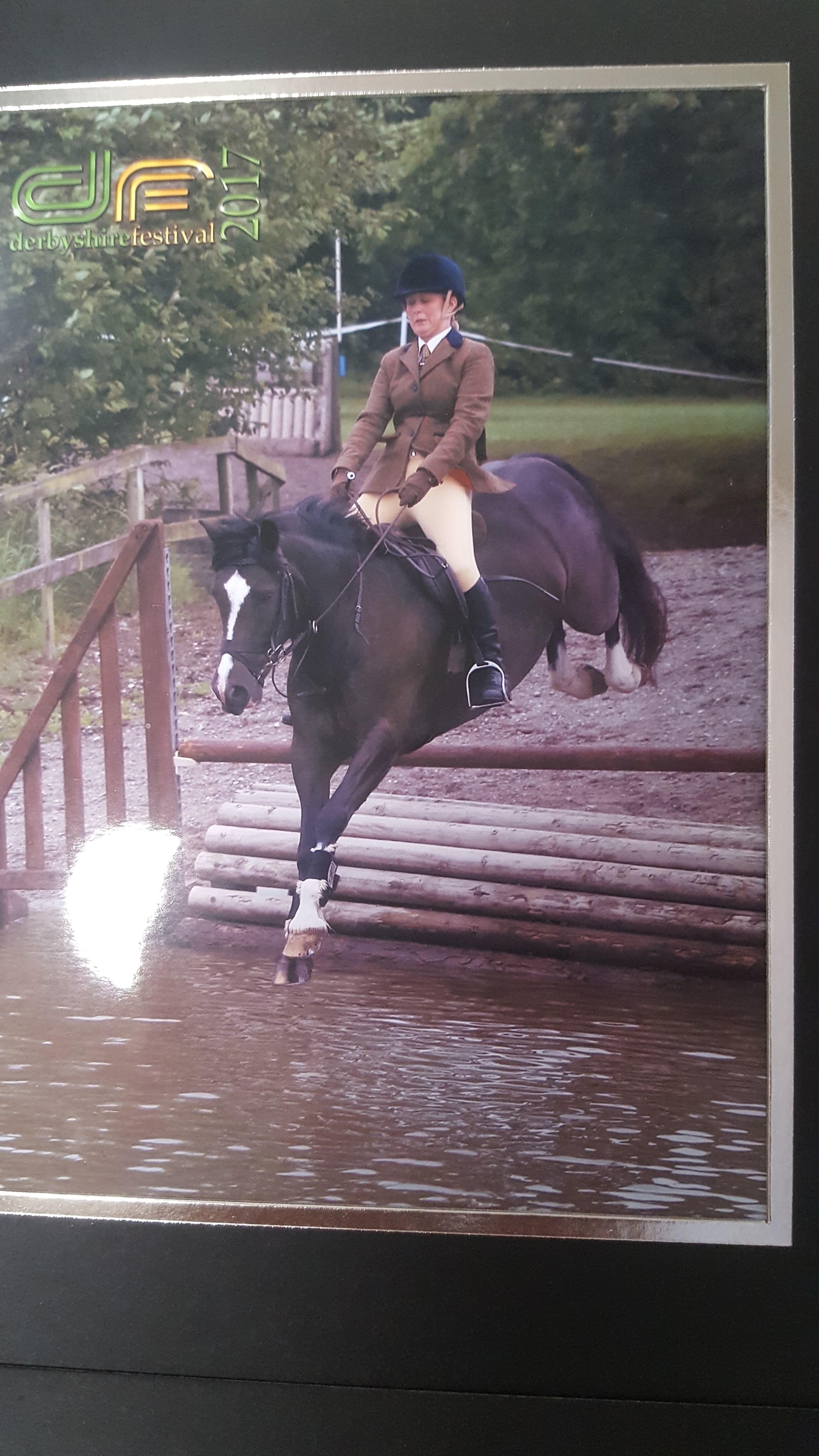 Nicola Hunt and Llanidan Black Velvet