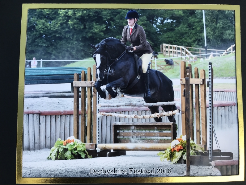 Charlotte Fear and Plas Glan yr Afon Llinos Ebrill