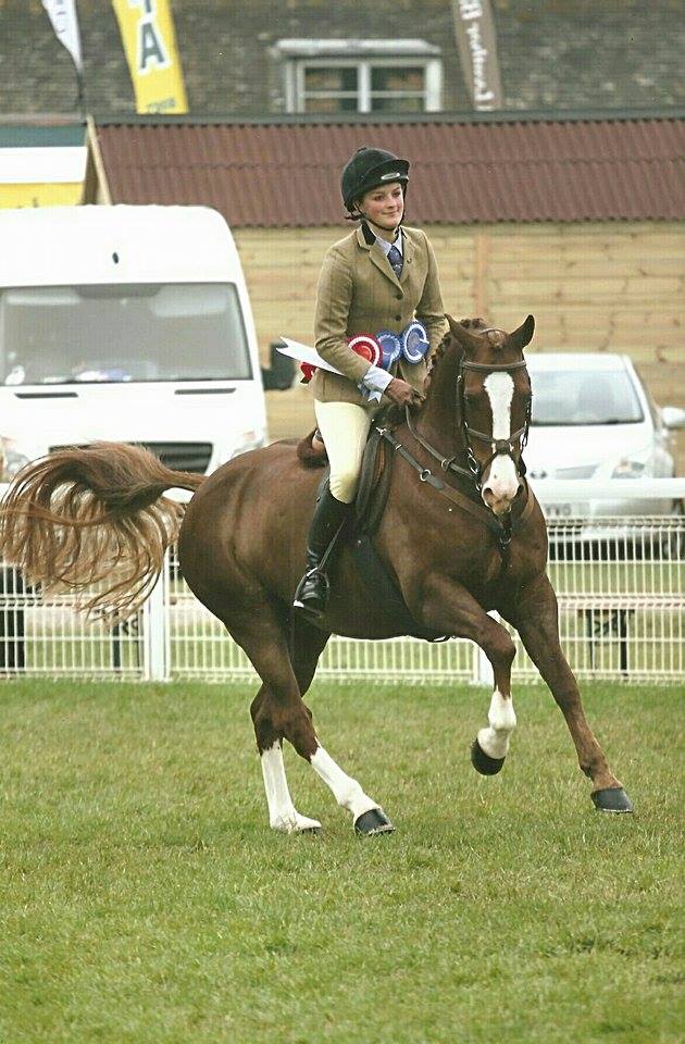Chloe Burrough and Hares Razzmatazz
