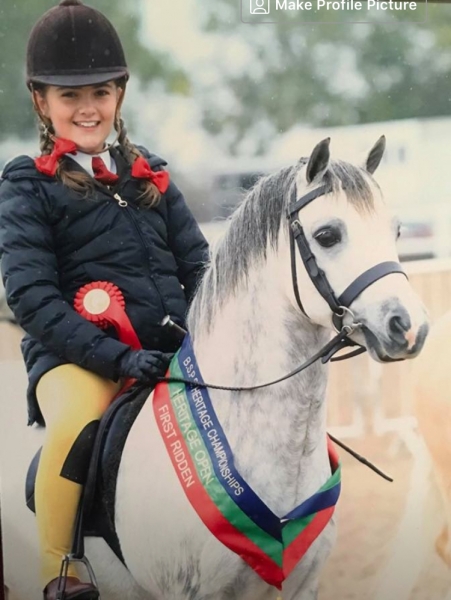 Chloe Heathcote and Uphill Freddie fox copy
