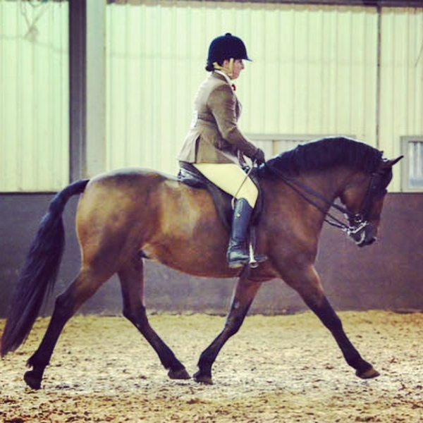 Ella Souster and Buster Boy