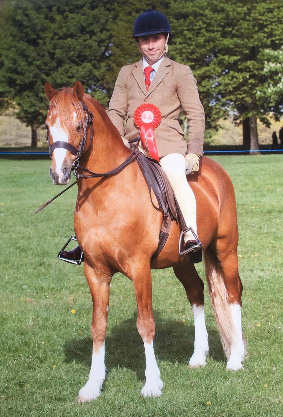 Clausholm Viking and Terry Clynes