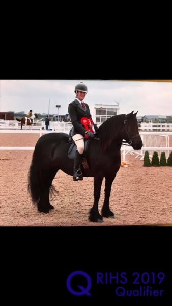 Olivia Swailes and Dalefoot Amber II