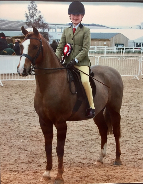 Kate Hewson and Gwithian Master Harry