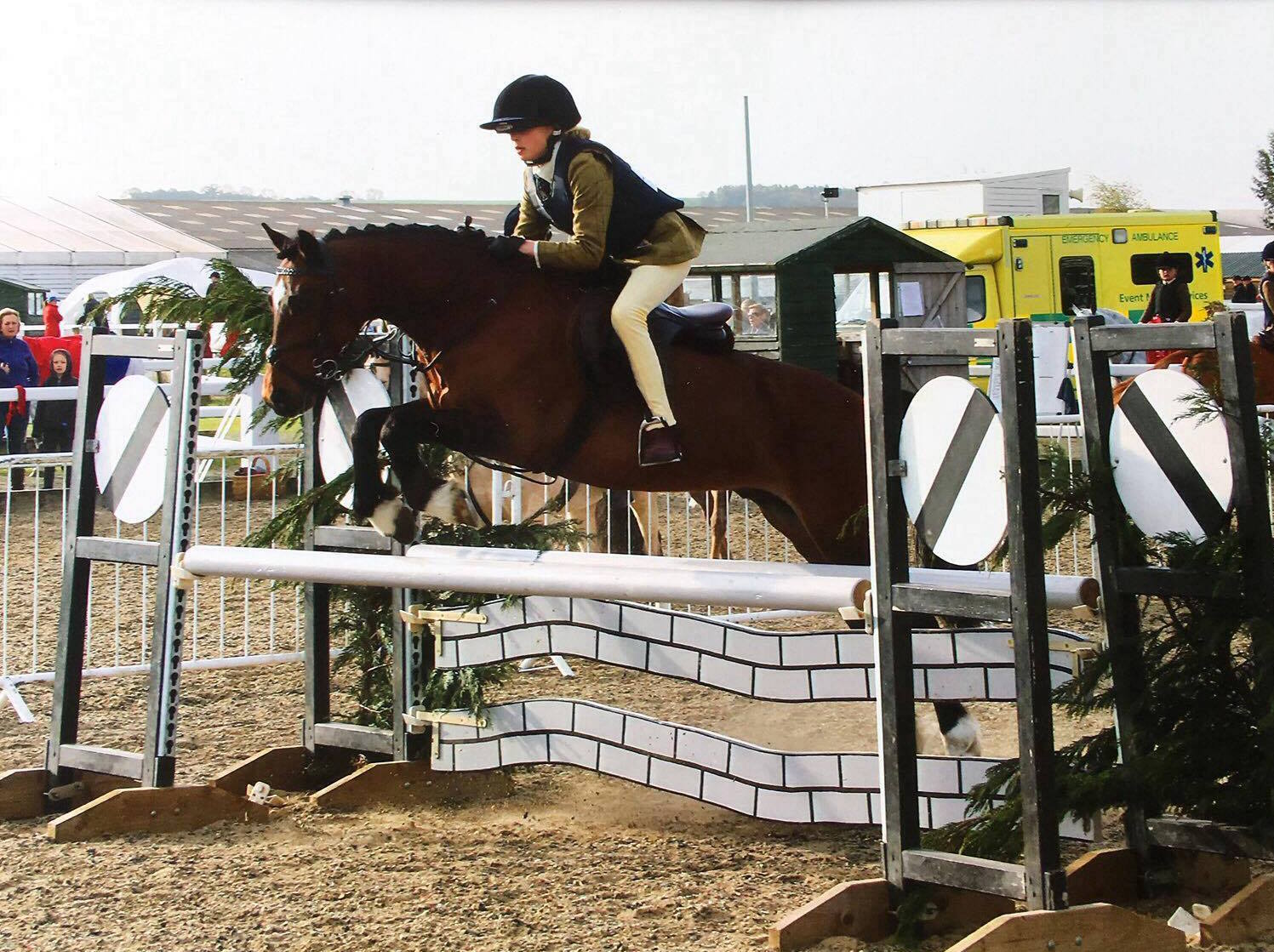Emily Phillips with Kerandi First Gold
