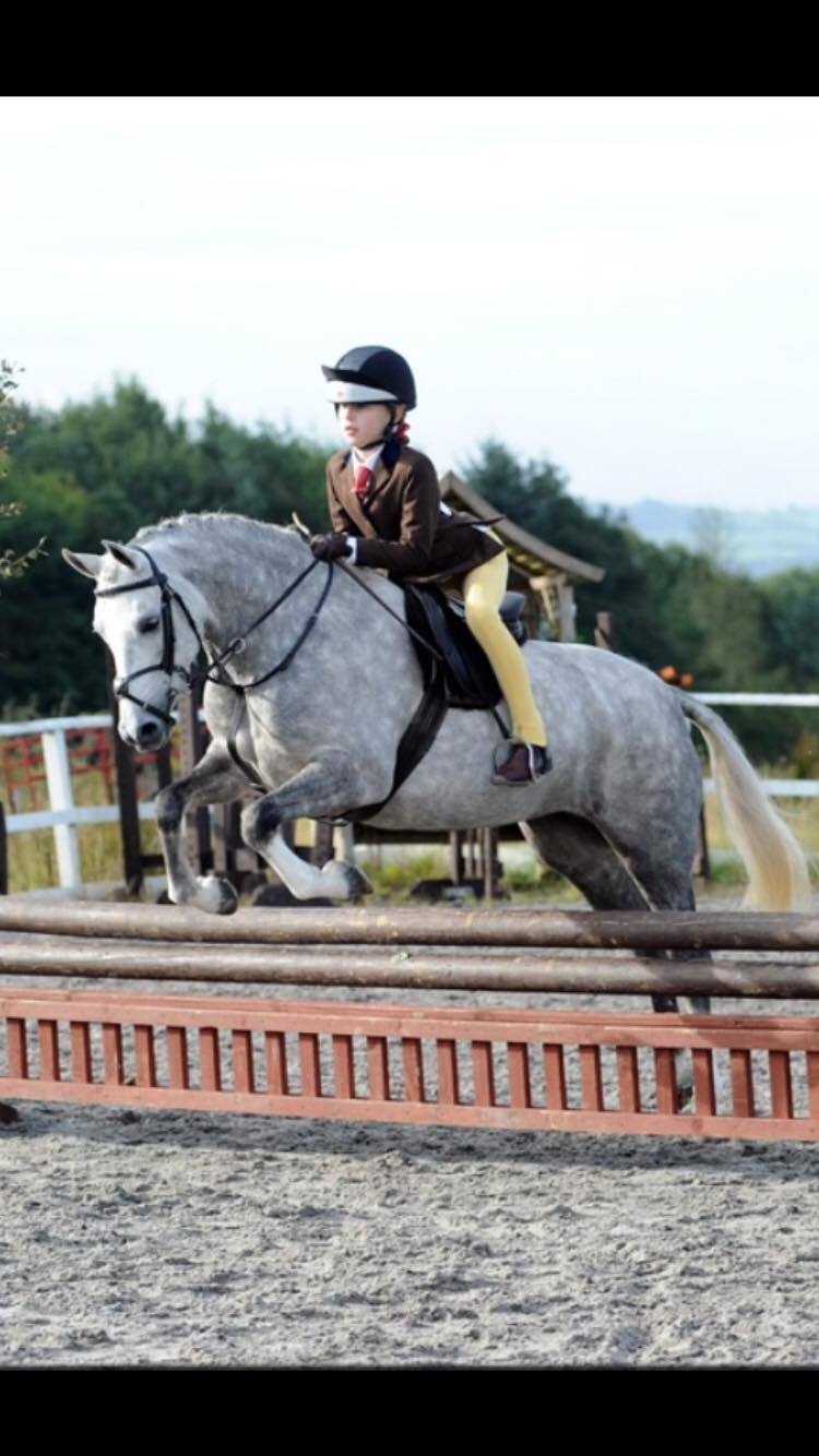 Abbie stewart and Killaughey Golden Cascade