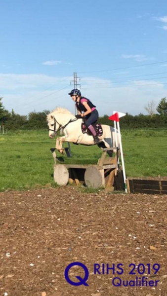 Olivia Hutchings and Skelwith Sunkissed