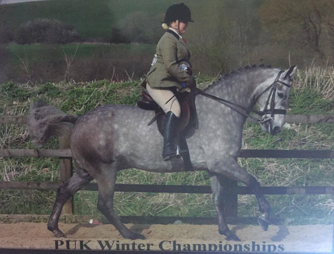 Victoria Louise Oliver and Craughwell strawberry lad