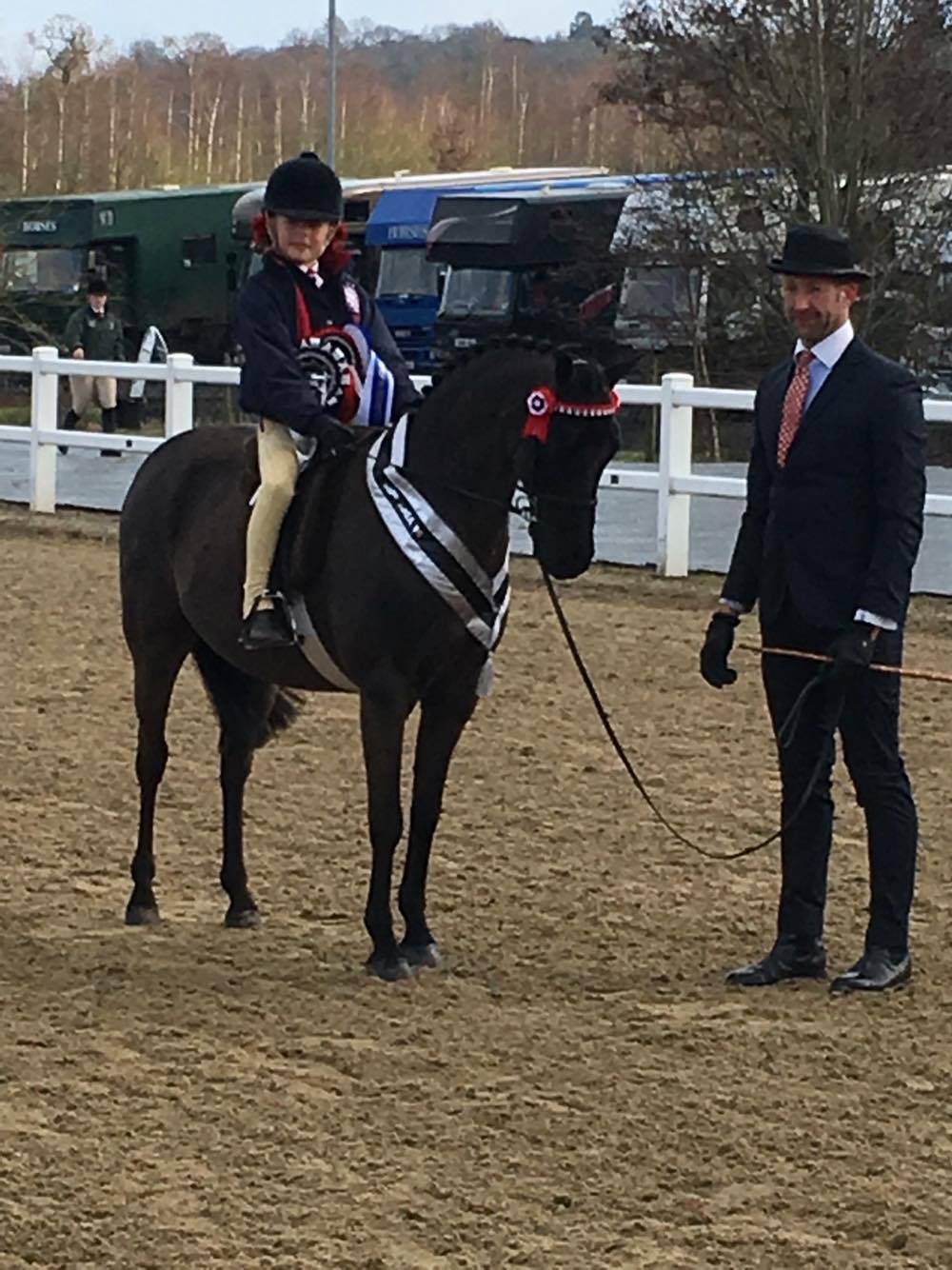 Eugenie Faussett and Woodroyd celebration