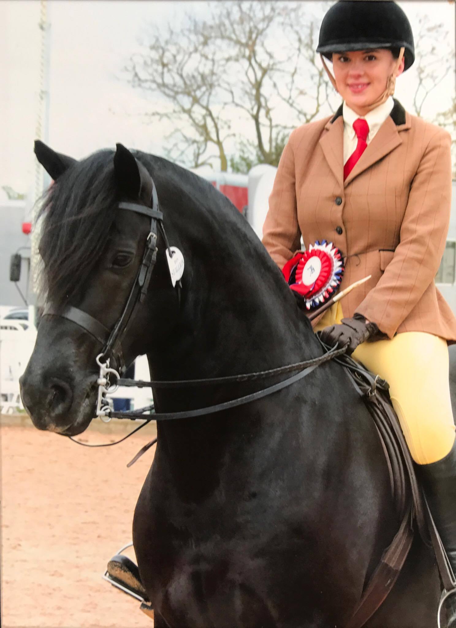 Kaybrook Midnight Comet and ellena Thomas
