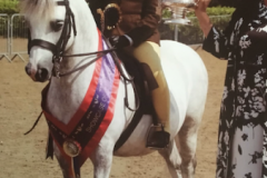 Chloe Heathcote and Uphill Freddie fox